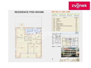 Prodej bytu 4+kk, Zlín, Pod Nivami, 114 m2