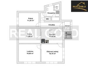 Prodej rodinného domu, Štěměchy, 120 m2