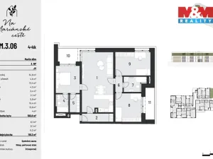 Prodej bytu 4+kk, Brandýs nad Labem-Stará Boleslav, Dřevčická, 101 m2