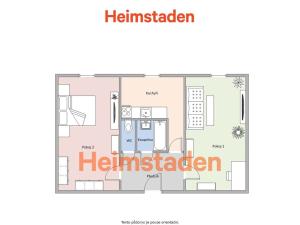 Pronájem bytu 2+1, Havířov - Město, Matuškova, 53 m2