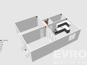 Prodej bytu 2+1, Havlíčkův Brod, Žižkova, 54 m2