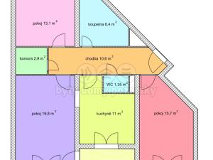 Prodej bytu 3+1, Vítkov, Opavská, 87 m2