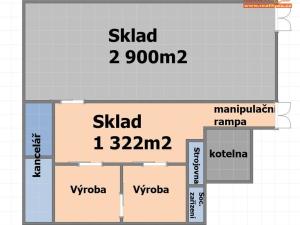 Pronájem skladu, Nové Město nad Metují, Havlíčkova, 1322 m2