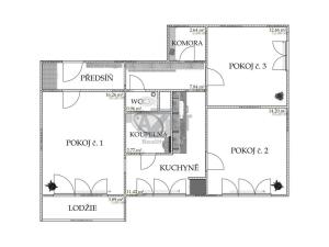 Pronájem bytu 3+1, Frýdek-Místek - Frýdek, Klicperova, 74 m2