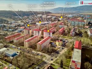 Prodej bytu 1+kk, Ústí nad Labem - Bukov, Dukelských hrdinů, 31 m2