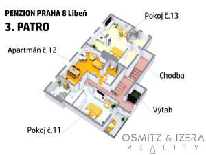 Prodej ubytování, Praha - Libeň, Davídkova, 890 m2