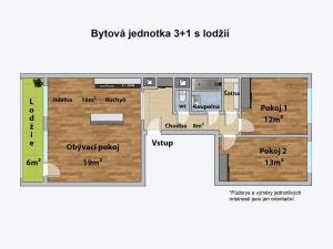 Prodej bytu 3+kk, Praha - Hostivař, Chudenická, 70 m2