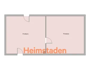 Pronájem obchodního prostoru, Orlová - Lutyně, Masarykova třída, 25 m2