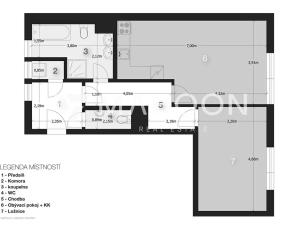 Pronájem bytu 2+kk, Praha - Holešovice, V přístavu, 68 m2