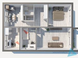 Prodej bytu 4+1, Nová Paka, Achátová, 77 m2