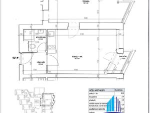 Pronájem bytu 1+kk, Praha - Hostivař, Hornoměcholupská, 22 m2