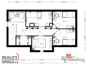 Prodej rodinného domu, Neratovice - Lobkovice, 1. máje, 120 m2