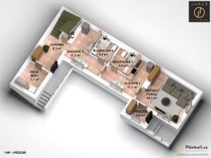 Prodej bytu 4+kk, Hostivice, K Nádraží, 180 m2