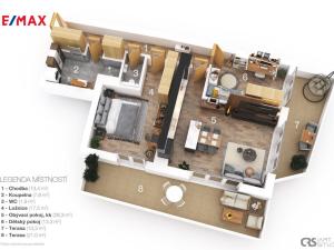 Prodej bytu 3+kk, Vrchlabí, Papírenská 1702, 121 m2