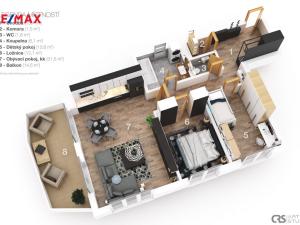 Prodej bytu 3+kk, Vrchlabí, Papírenská, 86 m2