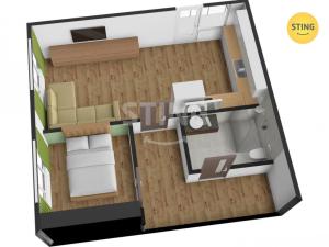 Prodej bytu 2+kk, Ostrava, Resslova, 45 m2
