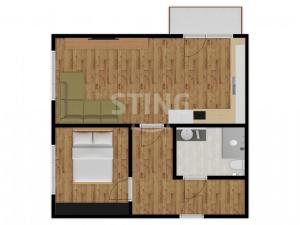 Prodej bytu 2+kk, Ostrava, Resslova, 45 m2