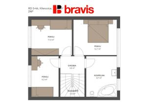 Prodej rodinného domu, Křenovice, Široká, 110 m2