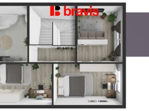 Prodej rodinného domu, Křenovice, Široká, 110 m2