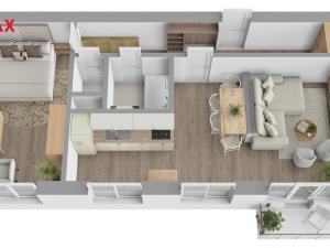 Prodej bytu 3+kk, Sběř, 56 m2