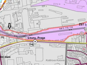 Prodej výrobních prostor, Louny, Říční, 2310 m2