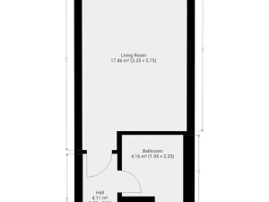 Pronájem bytu 1+kk, Praha - Zličín, Sazovická, 30 m2