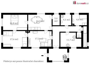 Prodej rodinného domu, Měčín - Petrovice, 120 m2