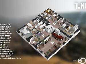 Prodej ubytování, Loučná pod Klínovcem - Loučná, 290 m2