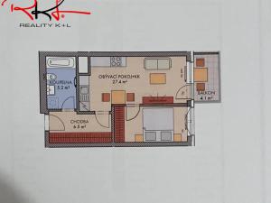 Prodej bytu 2+kk, Praha - Dolní Měcholupy, Honzíkova, 44 m2