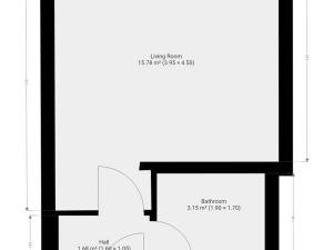 Pronájem bytu 1+kk, Tuchoměřice, V Kněžívce, 22 m2