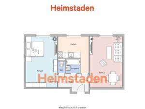 Pronájem bytu 2+kk, Havířov - Město, Na Nábřeží, 49 m2