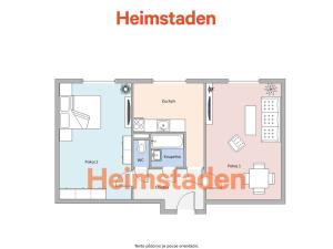 Pronájem bytu 2+kk, Havířov - Město, Na Nábřeží, 49 m2