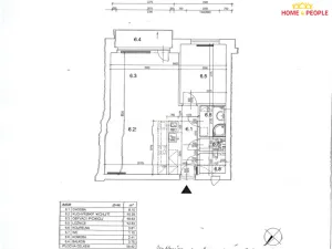 Prodej bytu 2+kk, Brno - Slatina, Ponětovická, 58 m2