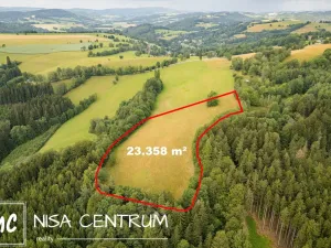 Prodej louky, Víchová nad Jizerou, 23358 m2
