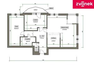 Prodej bytu 3+kk, Uherské Hradiště - Mařatice, Sadová, 78 m2