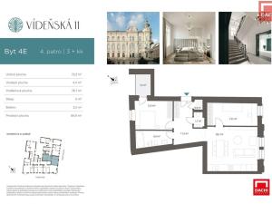 Prodej bytu 3+kk, Olomouc, Vídeňská, 76 m2