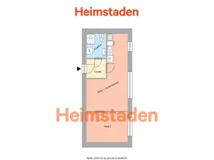 Pronájem bytu 2+kk, Havířov - Prostřední Suchá, Kapitána Jasioka, 36 m2