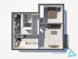 Prodej bytu 3+1, Nová Paka, Pražská, 61 m2