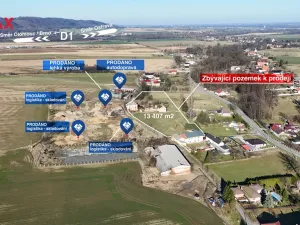Prodej komerčního pozemku, Vražné, 13407 m2