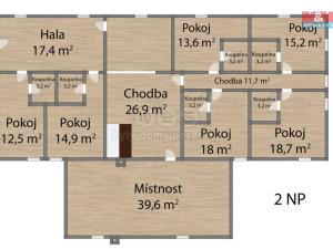 Prodej ubytování, Petrovice u Sušice - Jiřičná, 393 m2