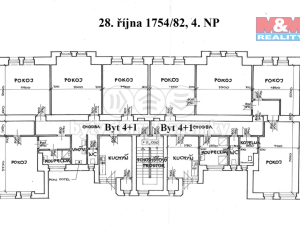 Prodej činžovního domu, Ostrava - Moravská Ostrava, 28. října, 2070 m2
