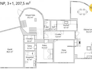 Prodej vily, Luhačovice, Slunná, 470 m2