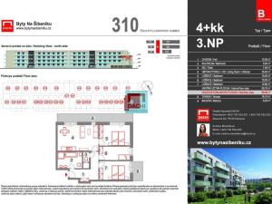 Prodej bytu 4+kk, Olomouc - Nová Ulice, Třída Jiřího Pelikána, 90 m2