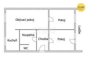 Prodej bytu 3+1, Mohelnice, Staškova, 68 m2