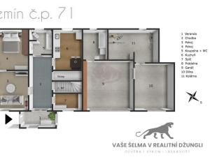 Prodej rodinného domu, Semín, 210 m2
