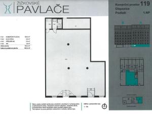 Prodej obchodního prostoru, Praha - Žižkov, Hartigova, 168 m2