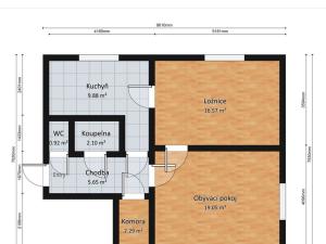Prodej bytu 2+1, Cheb, Písečná, 56 m2