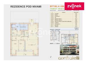 Prodej bytu 4+kk, Zlín, Pod Nivami, 99 m2