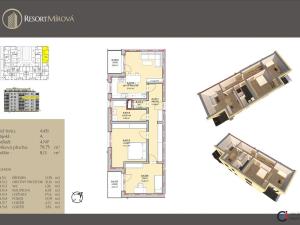 Prodej bytu 3+kk, Rychnov nad Kněžnou, Mírová, 80 m2