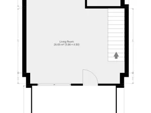 Pronájem bytu 1+kk, Praha - Holešovice, V háji, 43 m2
